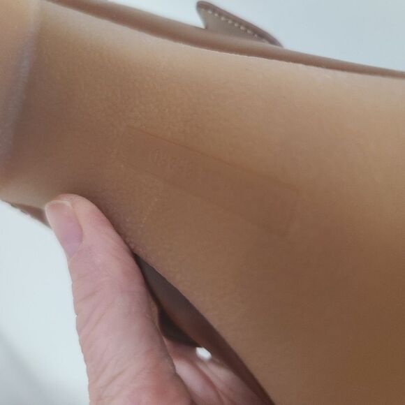 VERONICA BEARD GARRICK DUAL BUCKLE PLATFORM SANDALS Brown Leather SIze 10 NEW - Picture 10 of 11